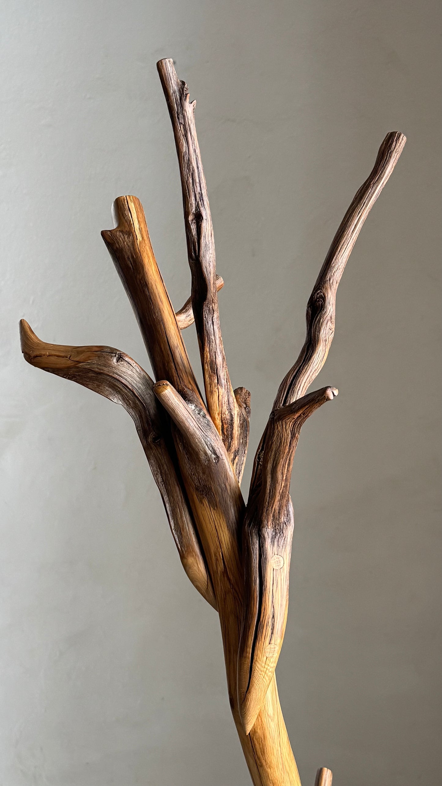 Wood Coat Rack Nature's Elegance