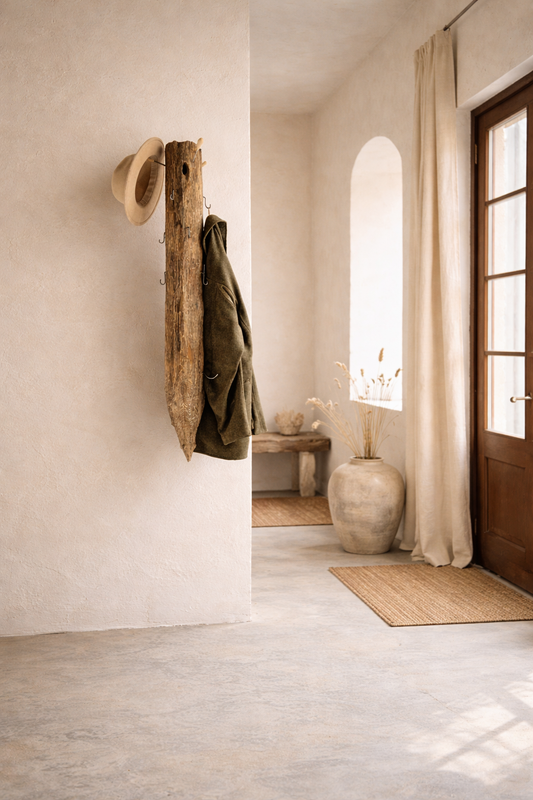 Wood Coat Rack Gravity Drift
