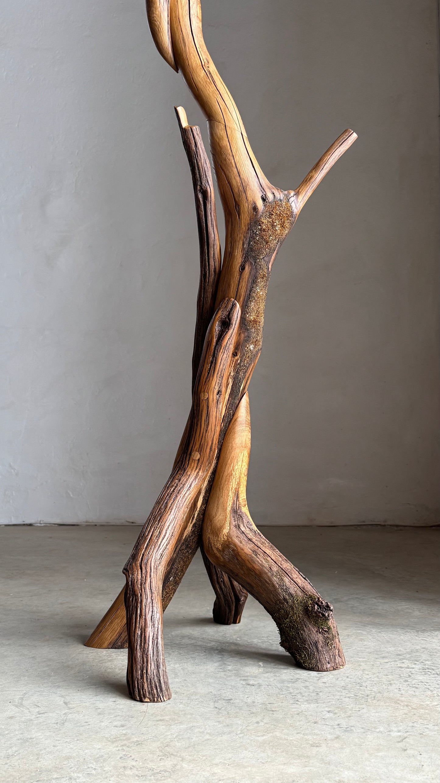 Wood Coat Rack Nature's Elegance