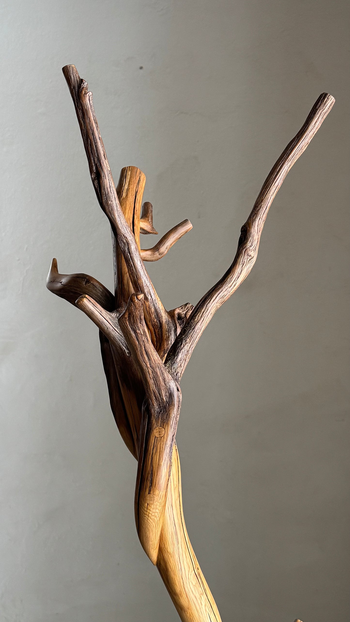 Wood Coat Rack Nature's Elegance