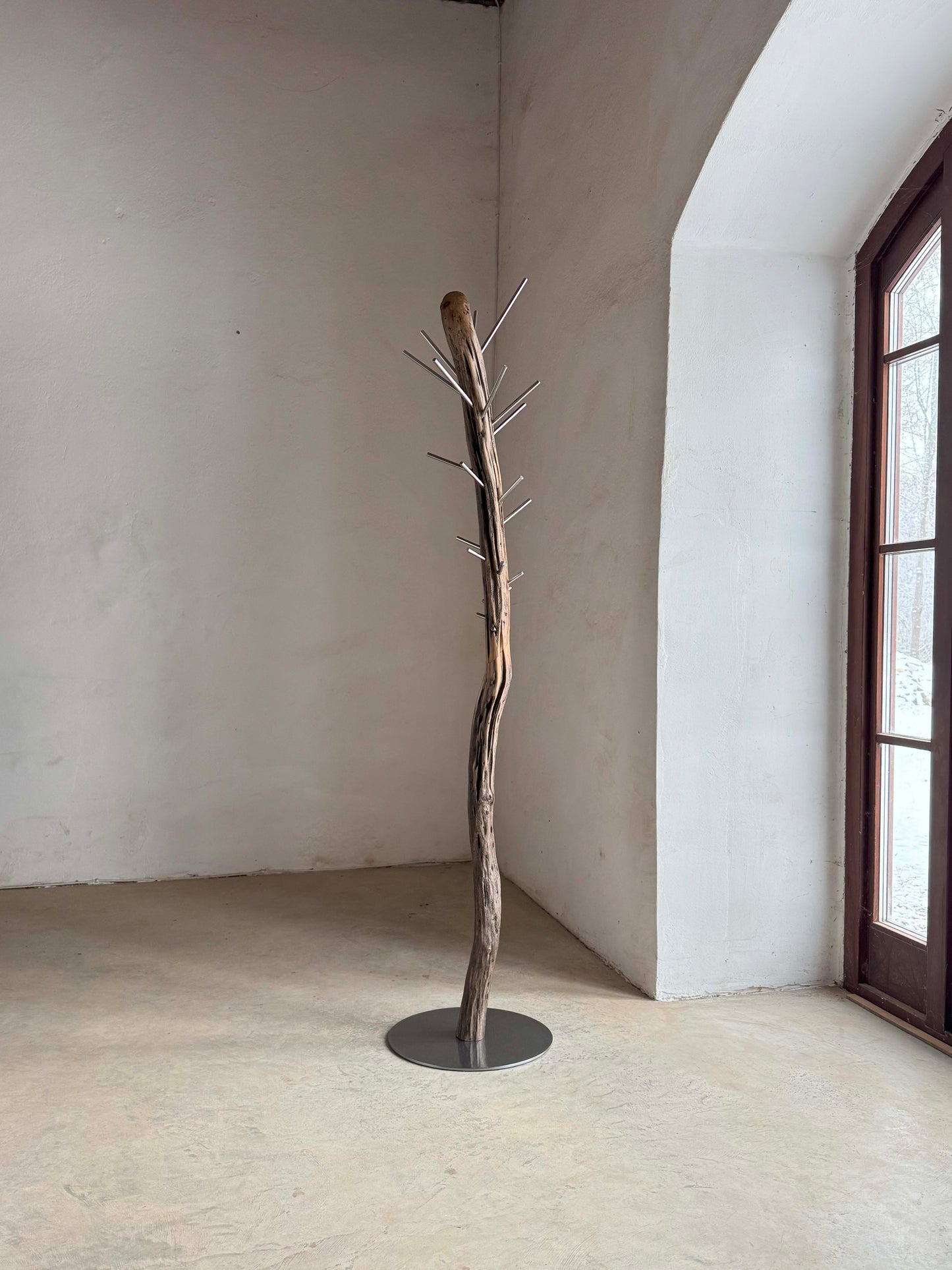 Wood Coat Rack Two worlds | Ray L'Mondes