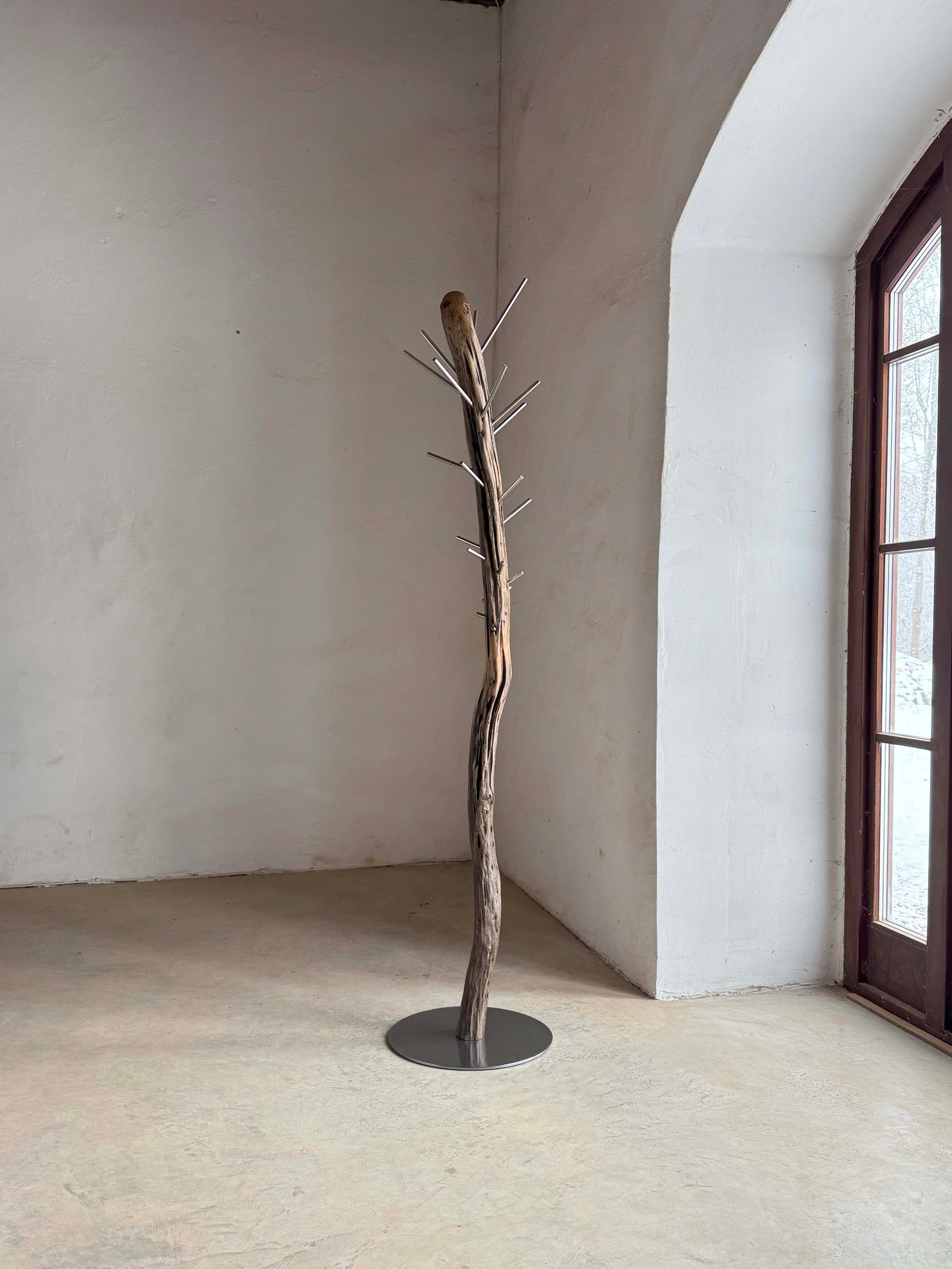 Wood Coat Rack Two worlds | Ray L'Mondes