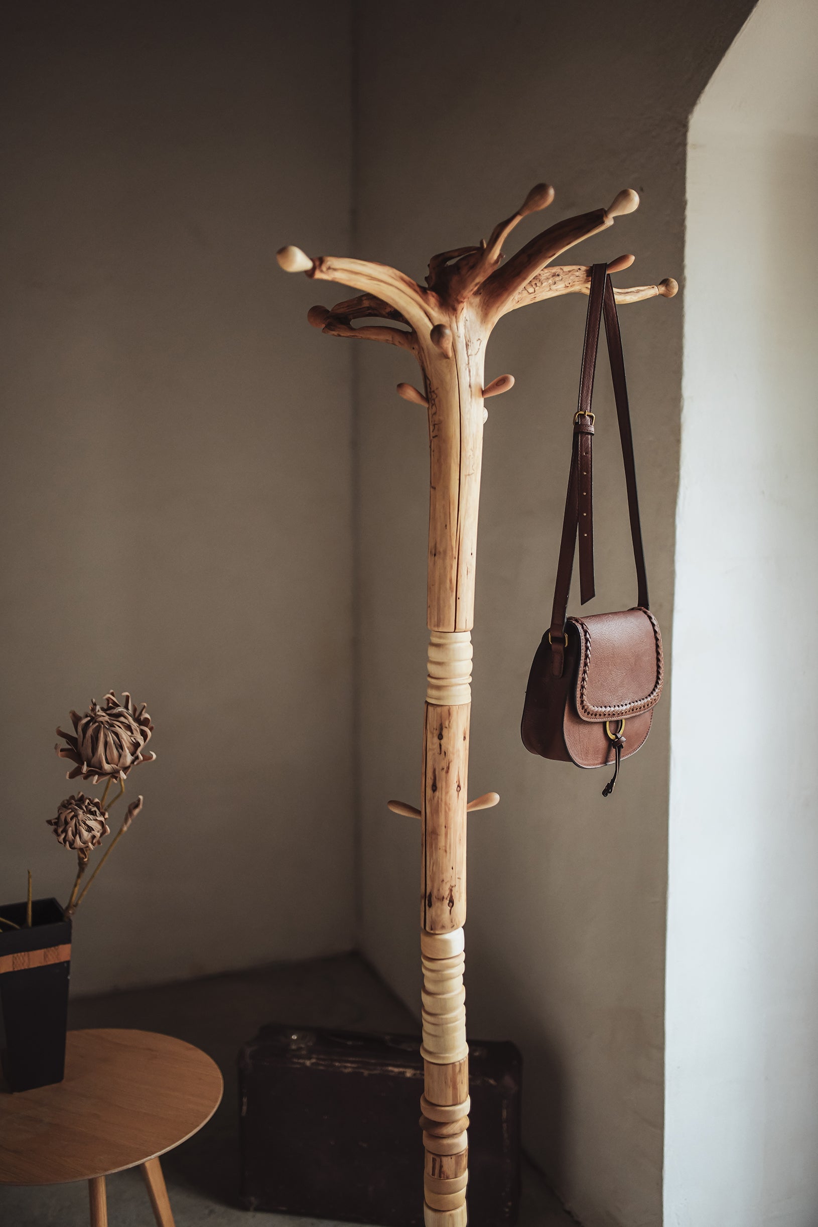 Wood Coat Rack Root of Nature | Ray L'Mondes